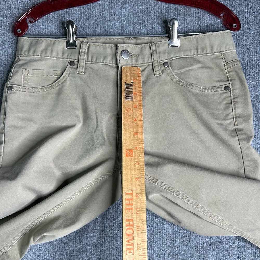 Patagonia Worn Wear Womens Khaki Pants Size 8 Hiking Outdoor Organic Cotton - Picture 6 of 10